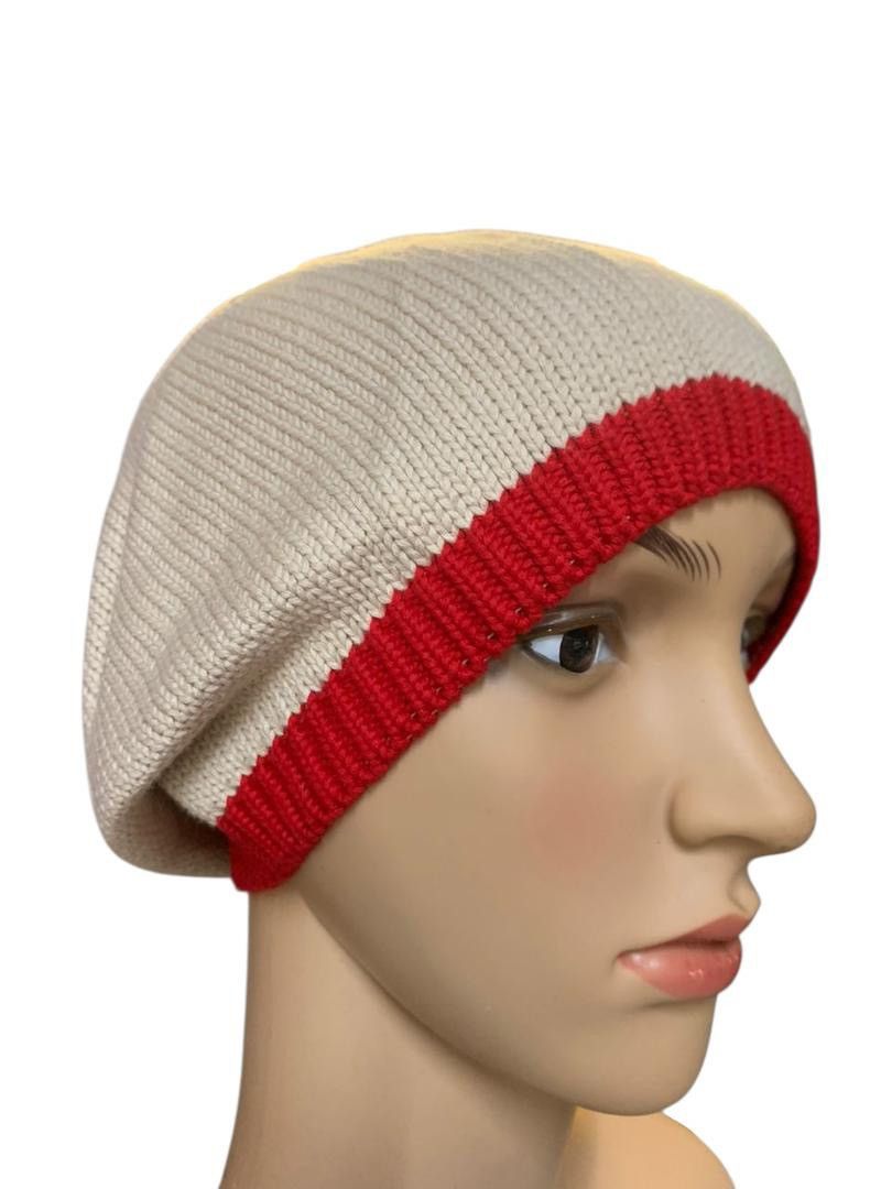 Japanese Brand Rodeo Crowns Crochet Knitted Beanie Size ONE SIZE - 4 Thumbnail