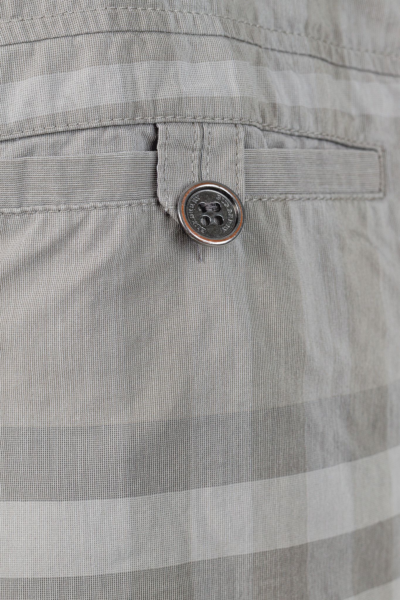 Burberry Burberry Slim City Grey Check Bermuda Shorts Size 34" / US 12 / IT 48 - 7 Thumbnail