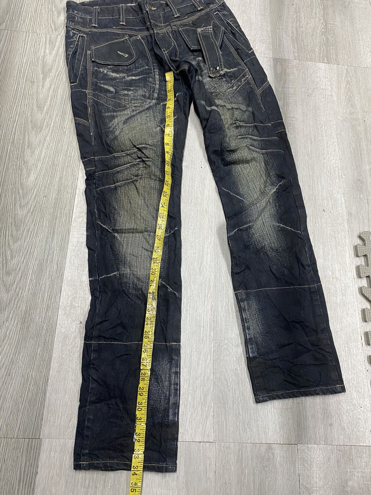 If Six Was Nine × Japanese Brand × PPFM Rare PPFM Punk Denim Multipocket Size US 32 / EU 48 - 12 Thumbnail