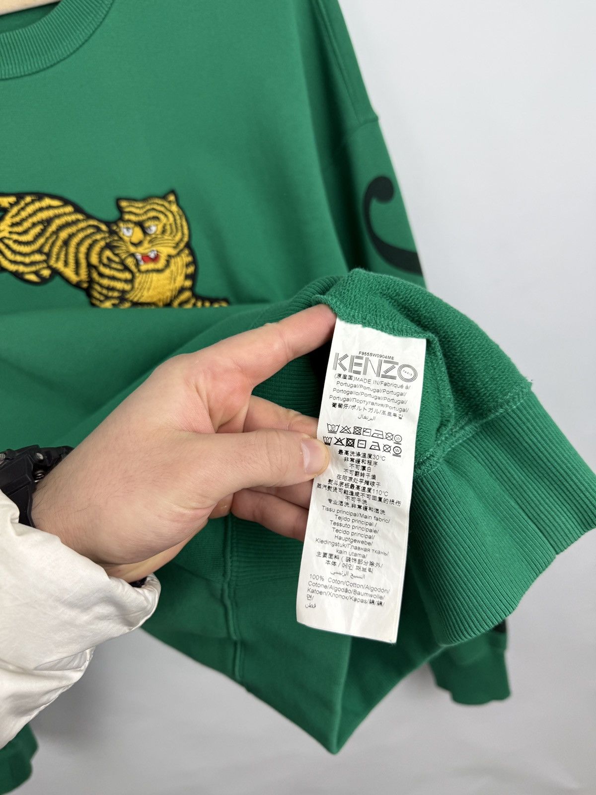 Kenzo 🇫🇷🐅 Kenzo Paris Embroidered Tiger Sweatshirt Rare Retro Y2K Size US M / EU 48-50 / 2 - 13 Thumbnail
