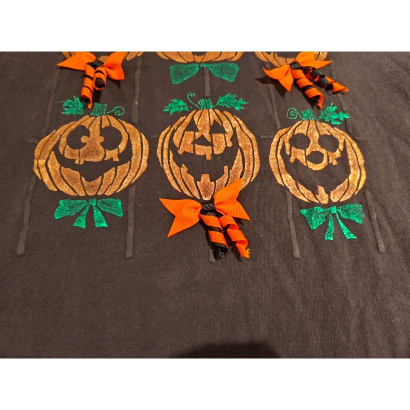 Hanes VINTAGE Halloween Pumpkins Ribbon Bow T-Shirt Men Size M Black 90s Hanes Short Sleeve Size US M / EU 48-50 / 2 - 3 Thumbnail
