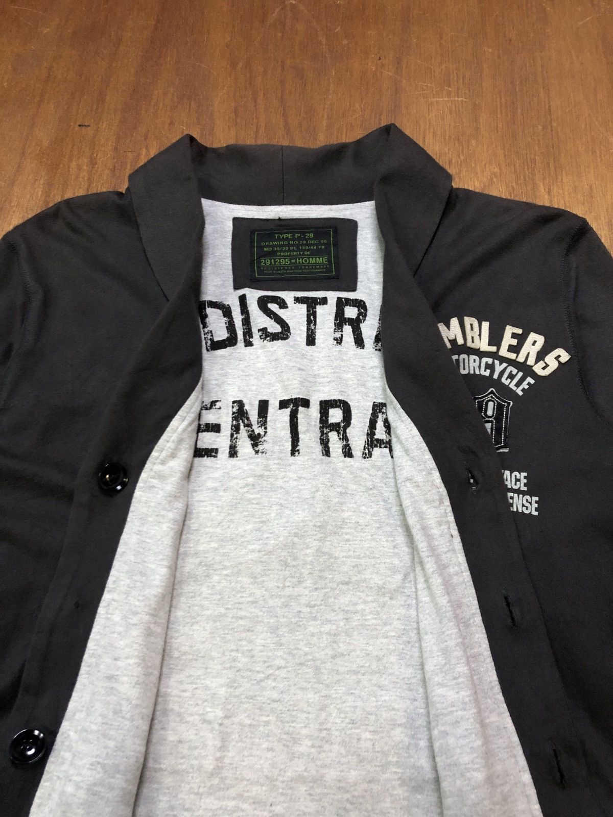 20471120 × Japanese Brand 291295 Homme Cardigan Size US M / EU 48-50 / 2 - 8 Thumbnail