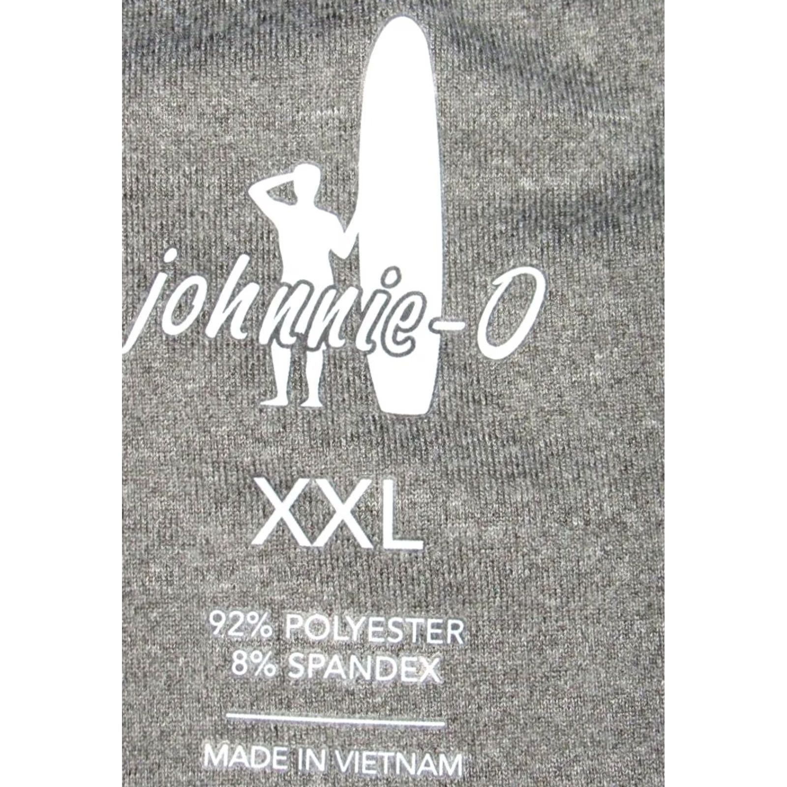 johnnie-O JOHNNIE O Blue Camo Quarter Zip Performance Sweater XXL Men Pullover XXL Blue 92% Polyester 8% Spandex 90s Event Decade Mens Size US XXL / EU 58 / 5 - 4 Thumbnail