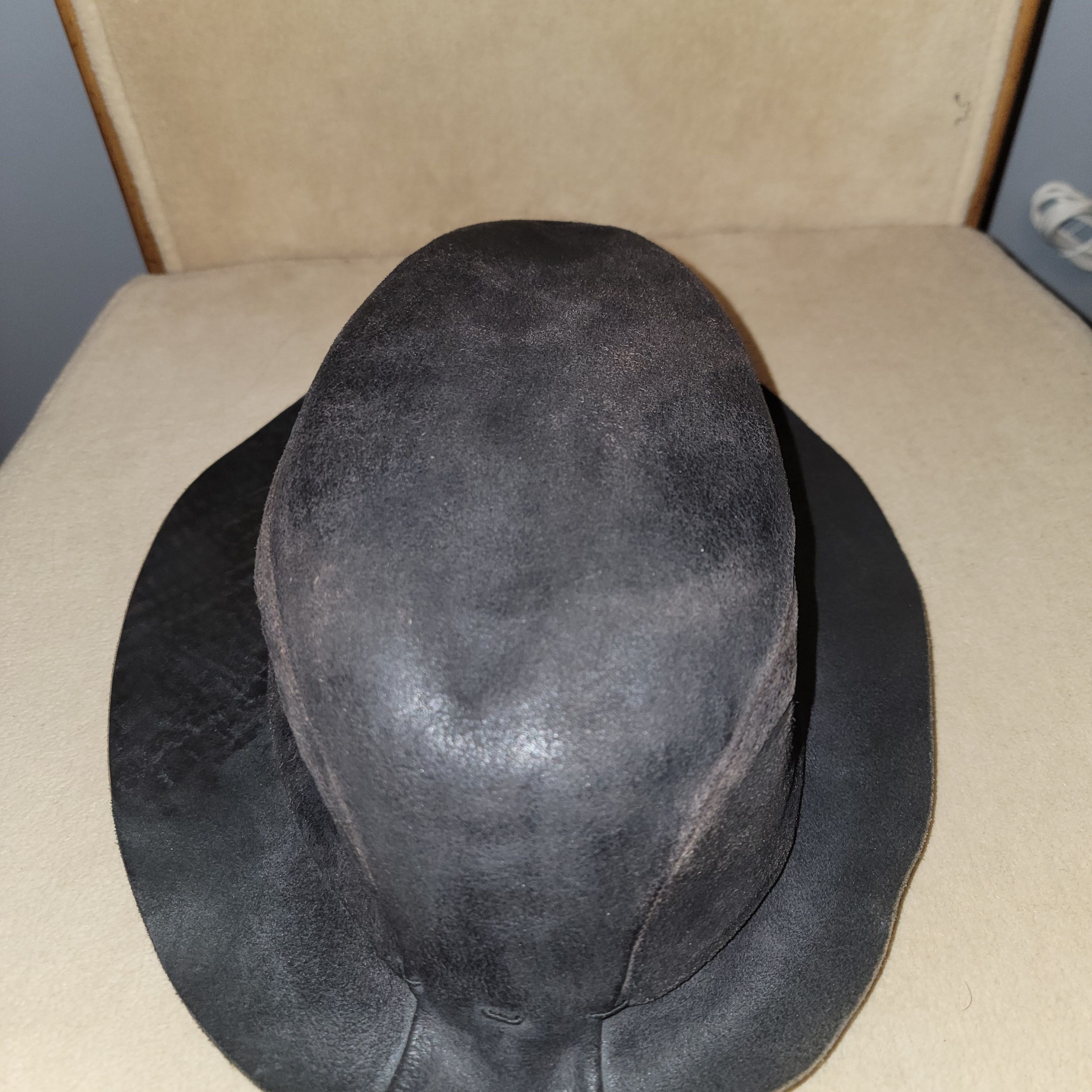 Layer-0 Reverse horse leather hat Size ONE SIZE - 8 Thumbnail