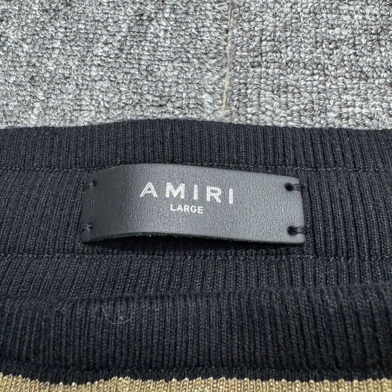 Amiri Amiri size L black glitter lovers sweatpants Size US 36 / EU 52 - 2 Thumbnail
