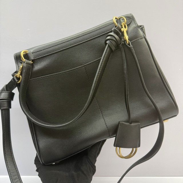 Balenciaga Balenciaga Rodeo Handbag Small in Black Smooth Calfskin Size ONE SIZE - 3 Thumbnail