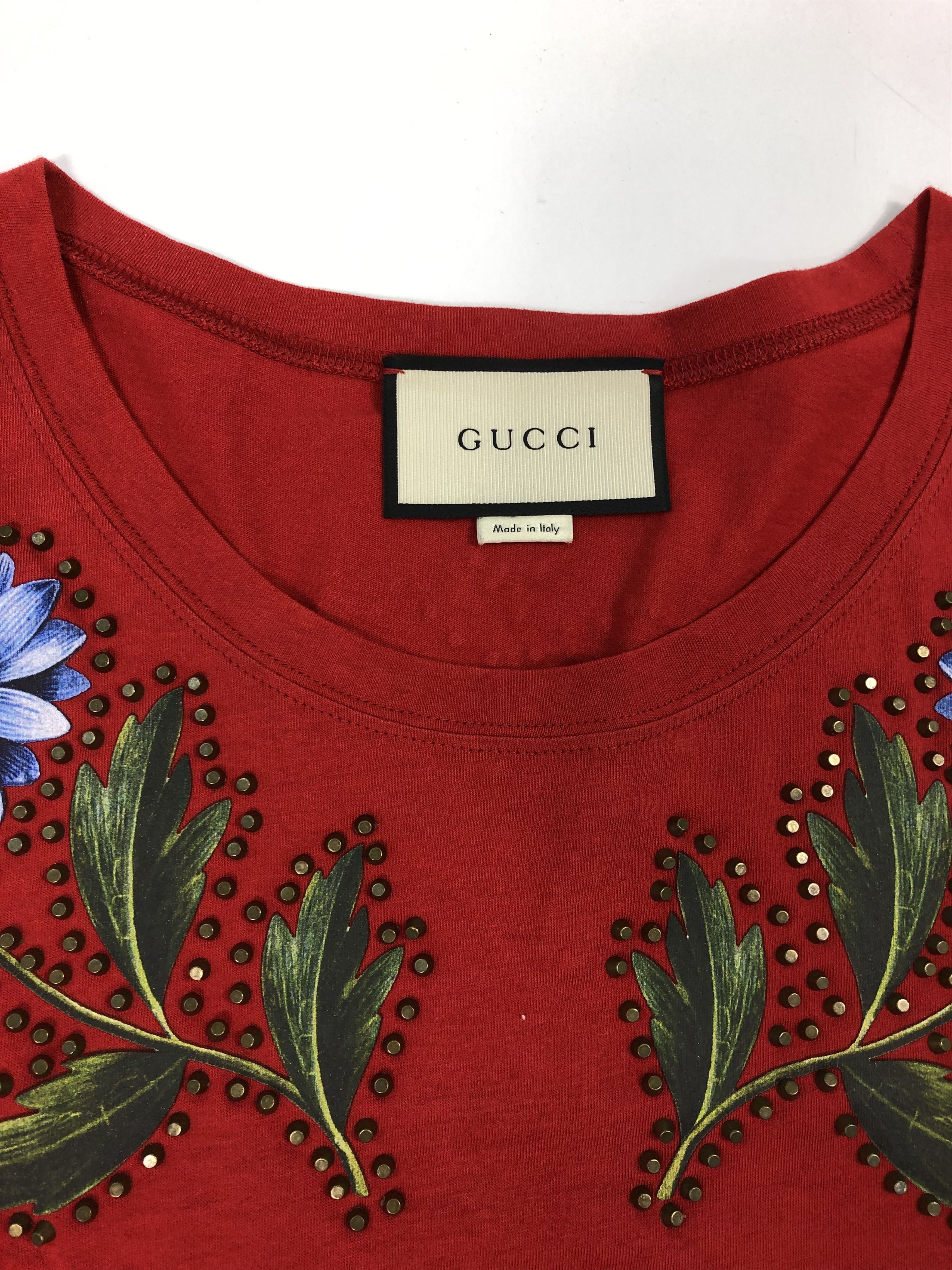 Gucci Gucci 25 floral T-shirt Size US M / EU 48-50 / 2 - 2 Thumbnail