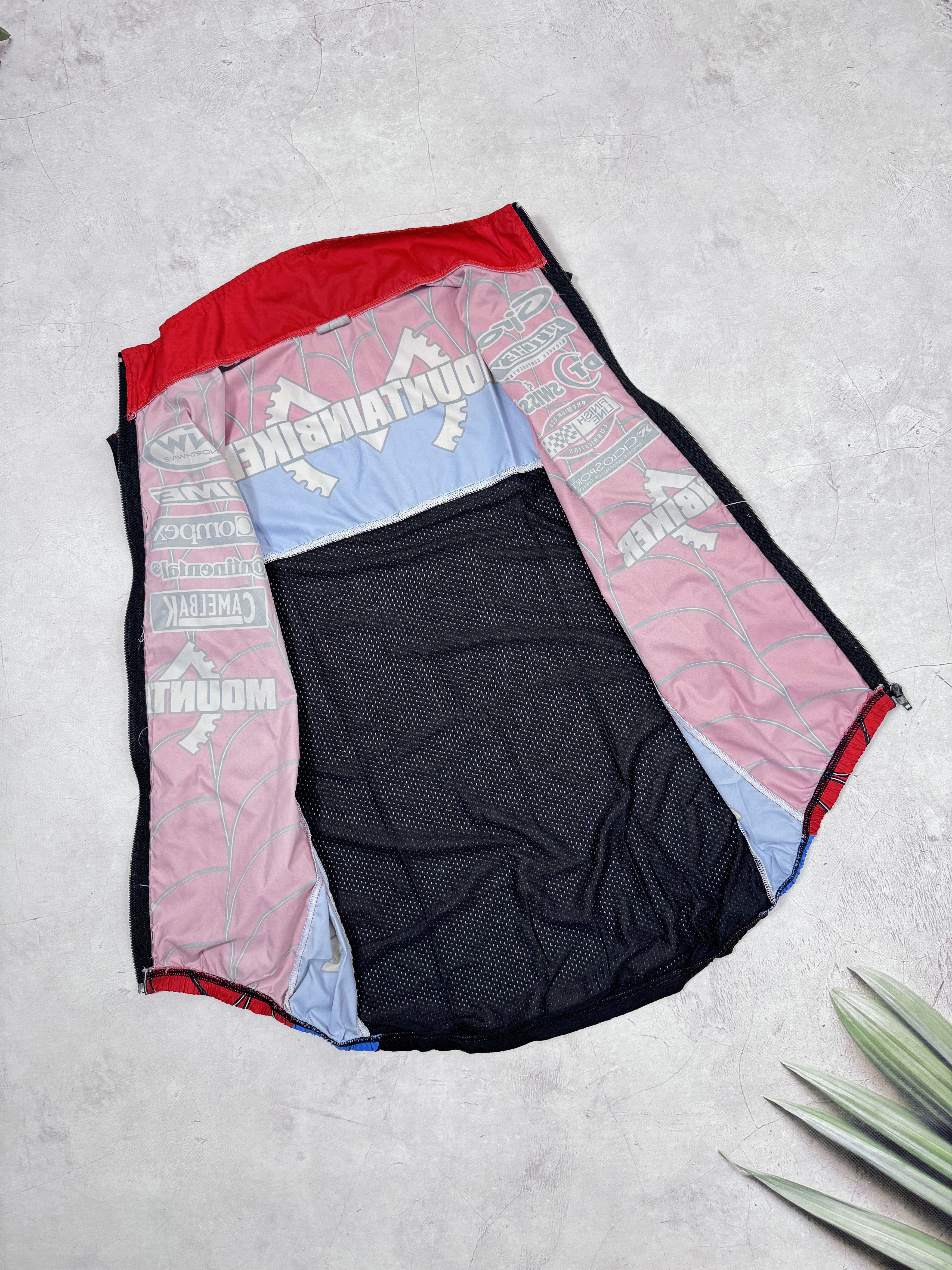 Vintage Mountainbiker Cycling Vest Continental Giro DT Swiss Size US M / EU 48-50 / 2 - 6 Thumbnail