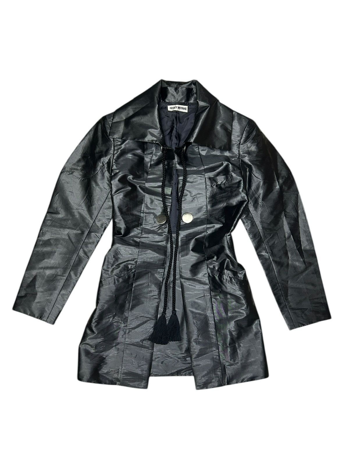 Issey Miyake S/S 96 Tassle Jacket Size L / US 10 / IT 46 - 2 Thumbnail