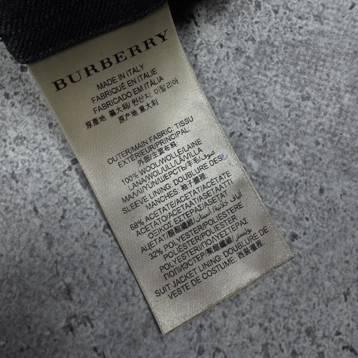 Burberry × Designer Burberry London Stirling Wool Blazer Jacket Sport Coat Size 52R - 11 Thumbnail