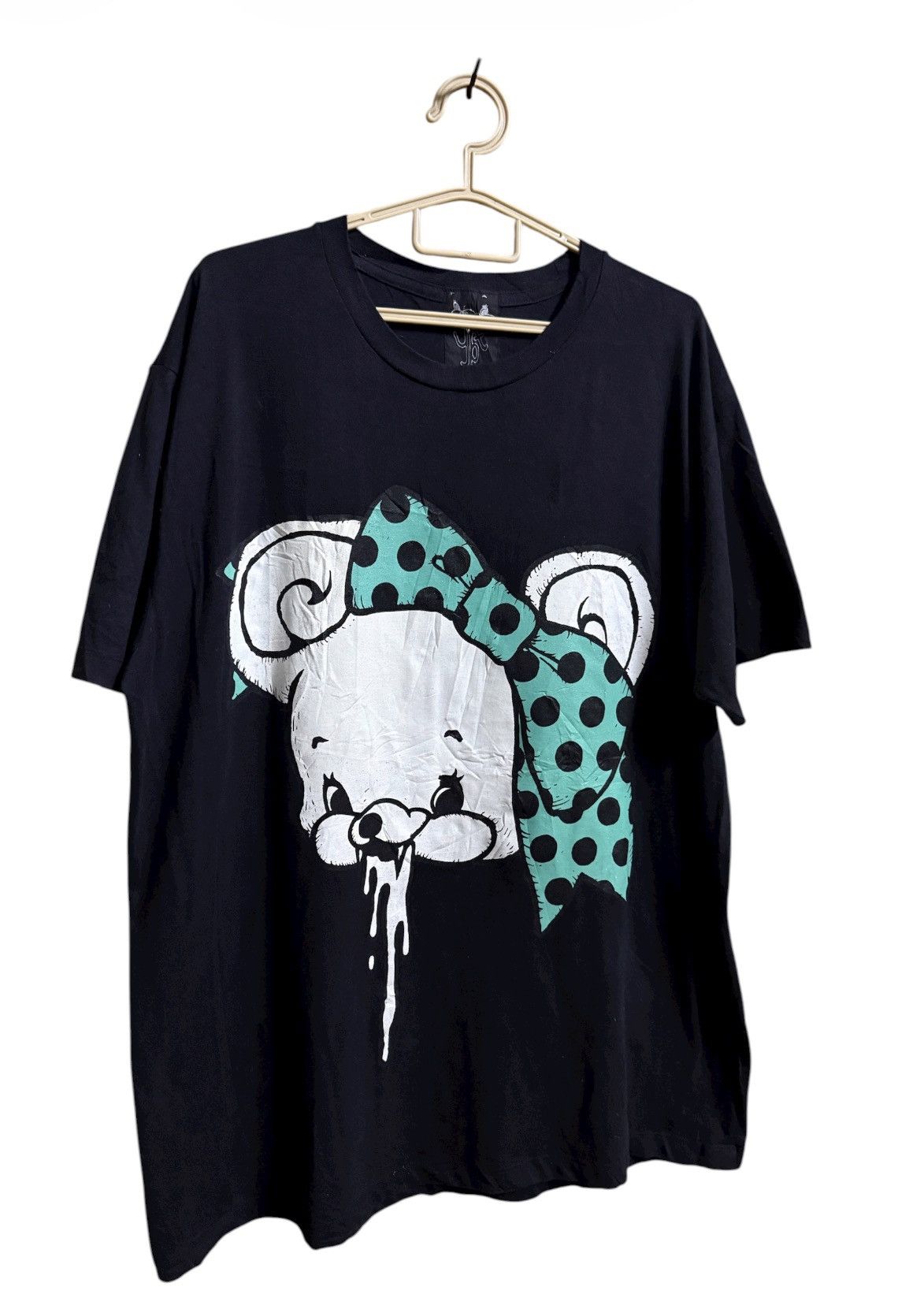 Japanese Brand Monomania Yodarebear T-shirt Vintage Size US XL / EU 56 / 4 - 2 Thumbnail