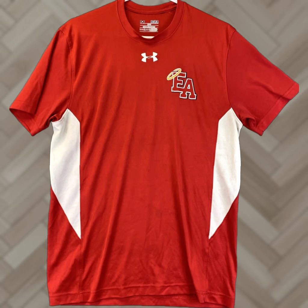 Under Armour Under Armour Dri-fit red Shirt M mens Loose / 69-34 Size US M / EU 48-50 / 2 - 1 Thumbnail