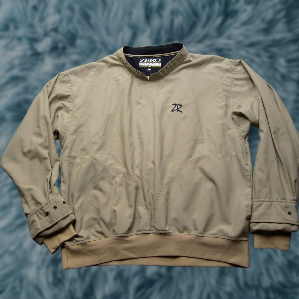 Vintage VINTAGE Zero Restriction Jacket Mens XL Golf Windbreaker Lightweight Pullover Size US XL / EU 56 / 4 - 1 Thumbnail