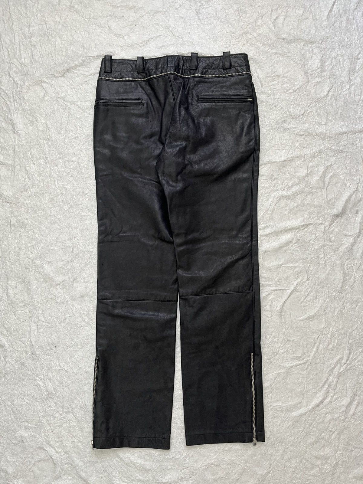 Maison Margiela Maison Margiela Spring/Summer 2006 leather biker pants Size US 31 - 5 Thumbnail