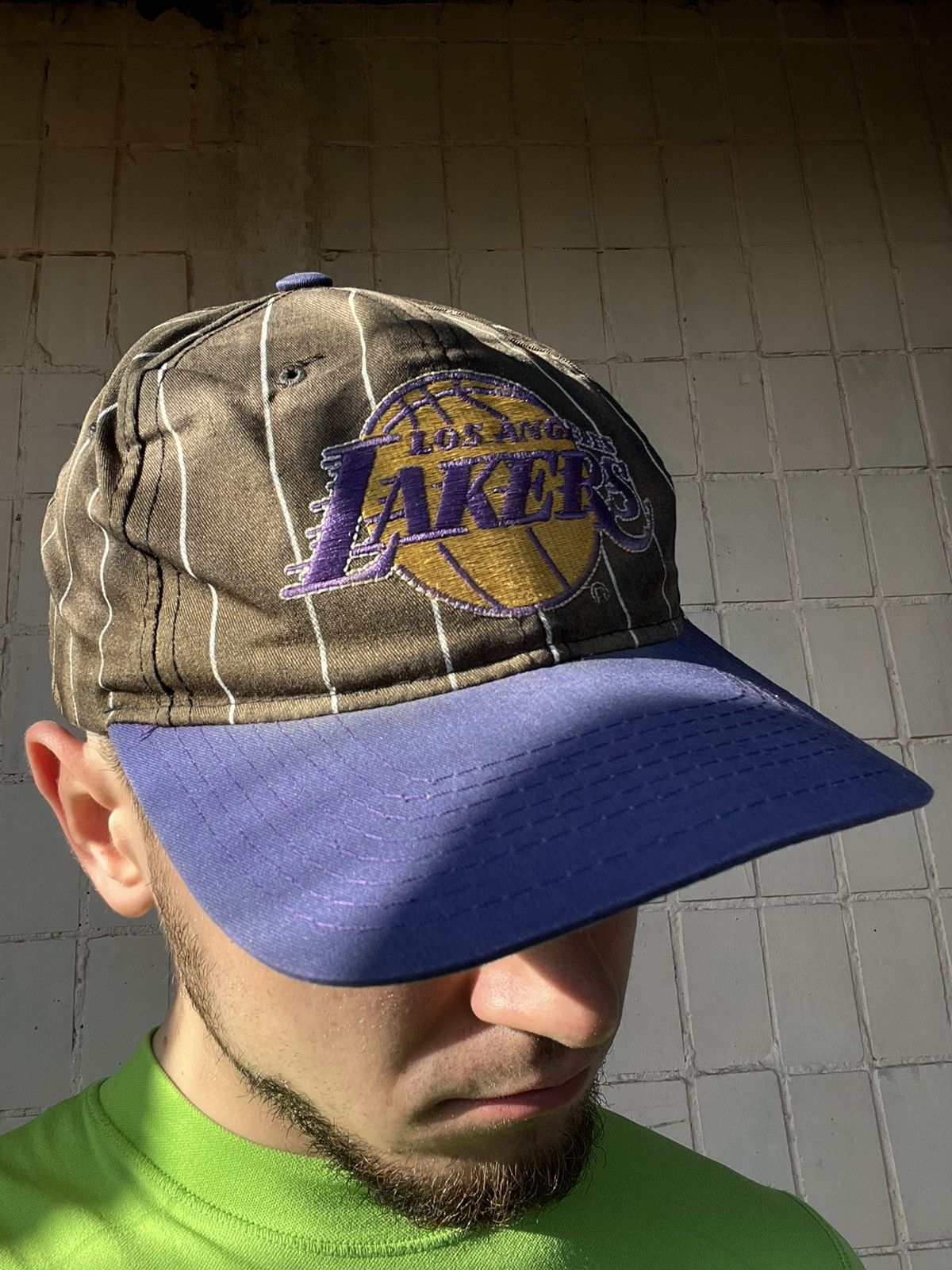 NBA Vintage 90s LOS ANGELES LA LAKERS Starter Cap Size ONE SIZE - 19 Thumbnail