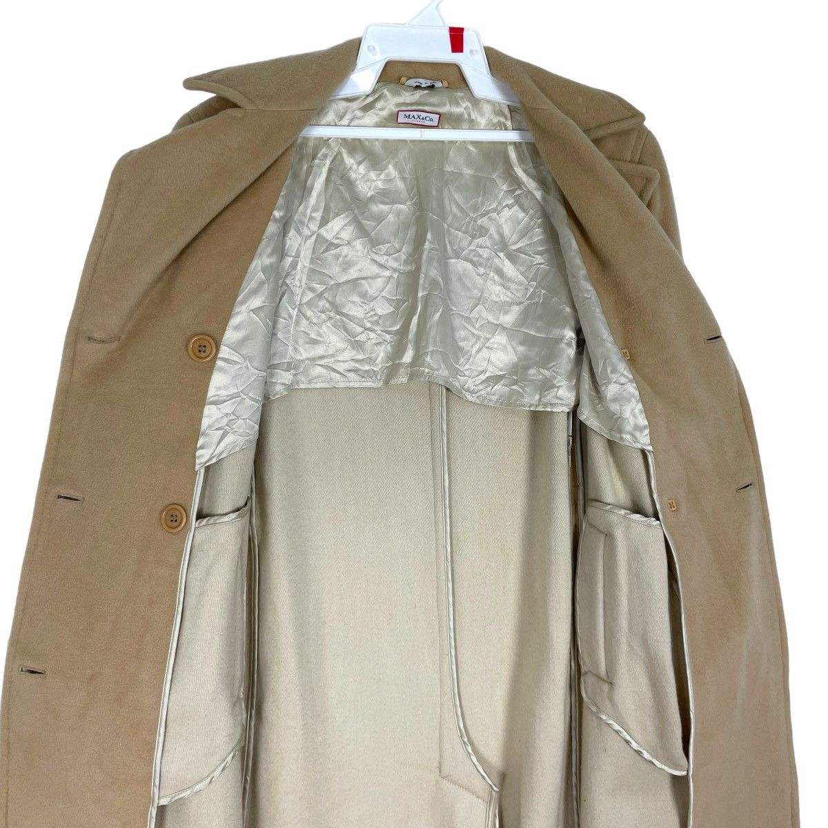 Max Mara Vintage Max Mara Max&Co Trench Coat Long Jacket Size S / US 4 / IT 40 - 12 Thumbnail