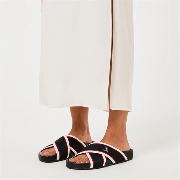 Christian Louboutin Hot Cross Bizz Ribbon Sandals Size US 8 / IT 38 - 2 Thumbnail