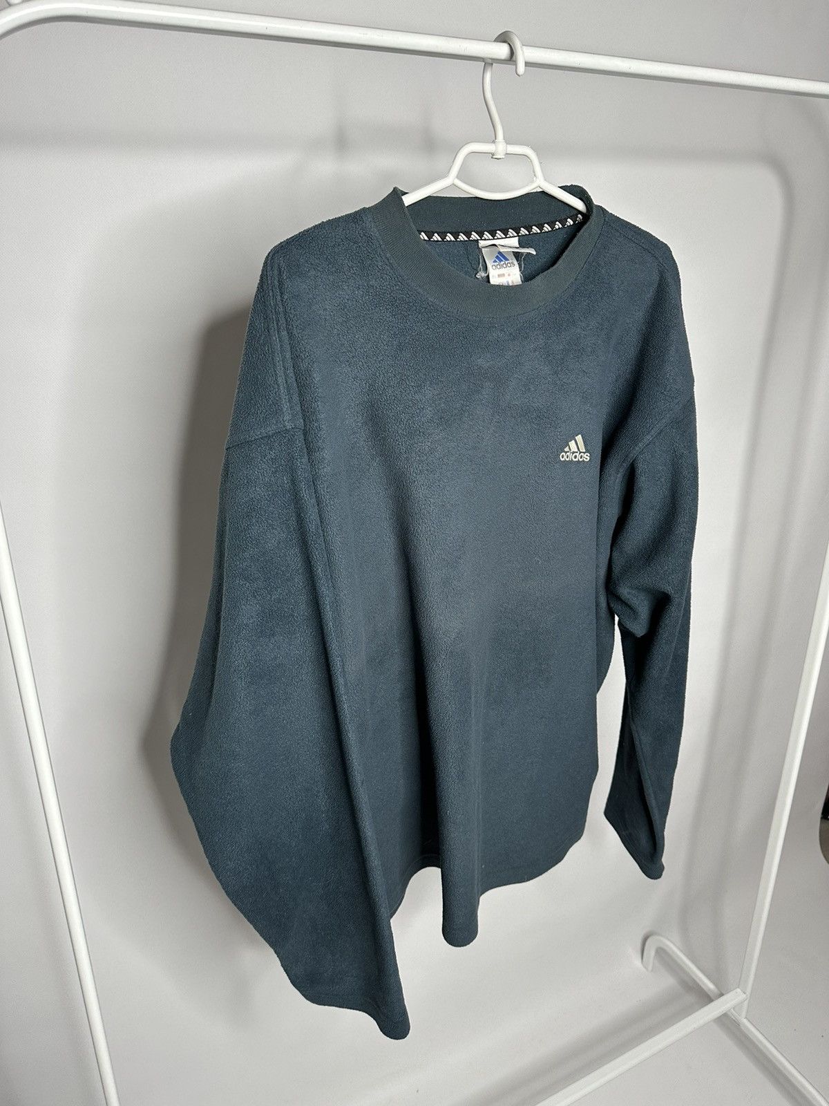 Adidas × Vintage Adidas Vintage Sweatshirt Fleece Size US XL / EU 56 / 4 - 2 Thumbnail