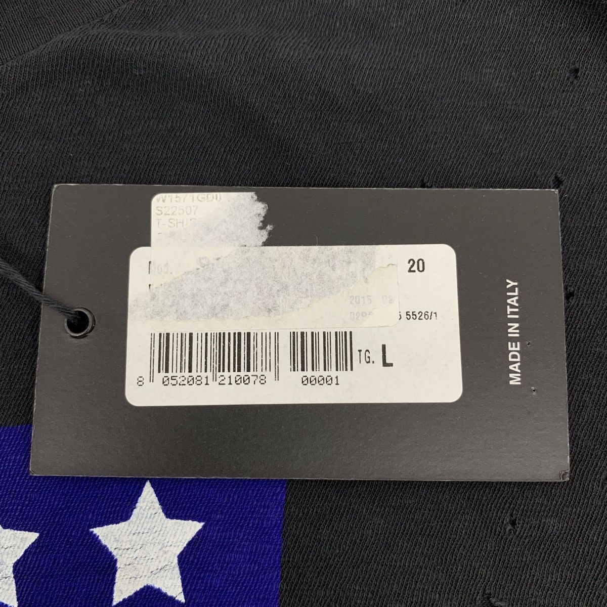 Dsquared2 Dsquared2 American Flag Print Short Sleeve T-Shirt K26WX Size US L / EU 52-54 / 3 - 7 Thumbnail