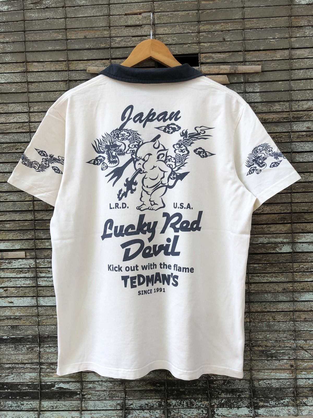 Vintage Ted Company Lucky Red Devil Tedman Tee