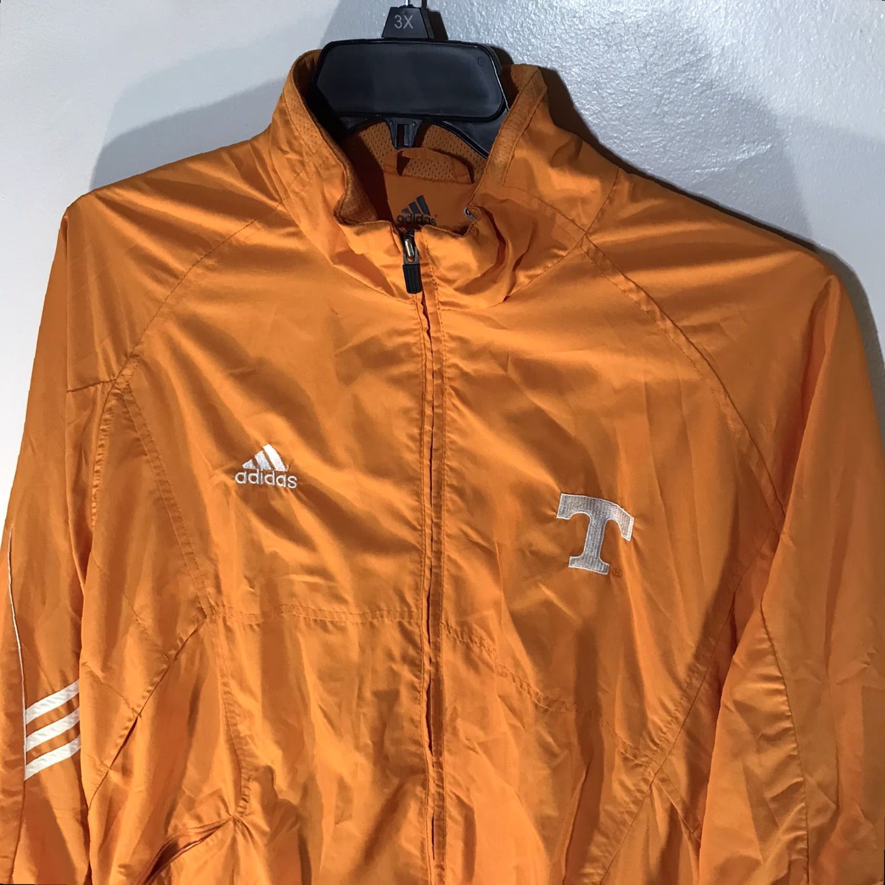 Adidas Adidas Climalite TN Vols Full Zip Windbreaker Jacket Mens Size L Color Orange Size US L / EU 52-54 / 3 - 2 Thumbnail
