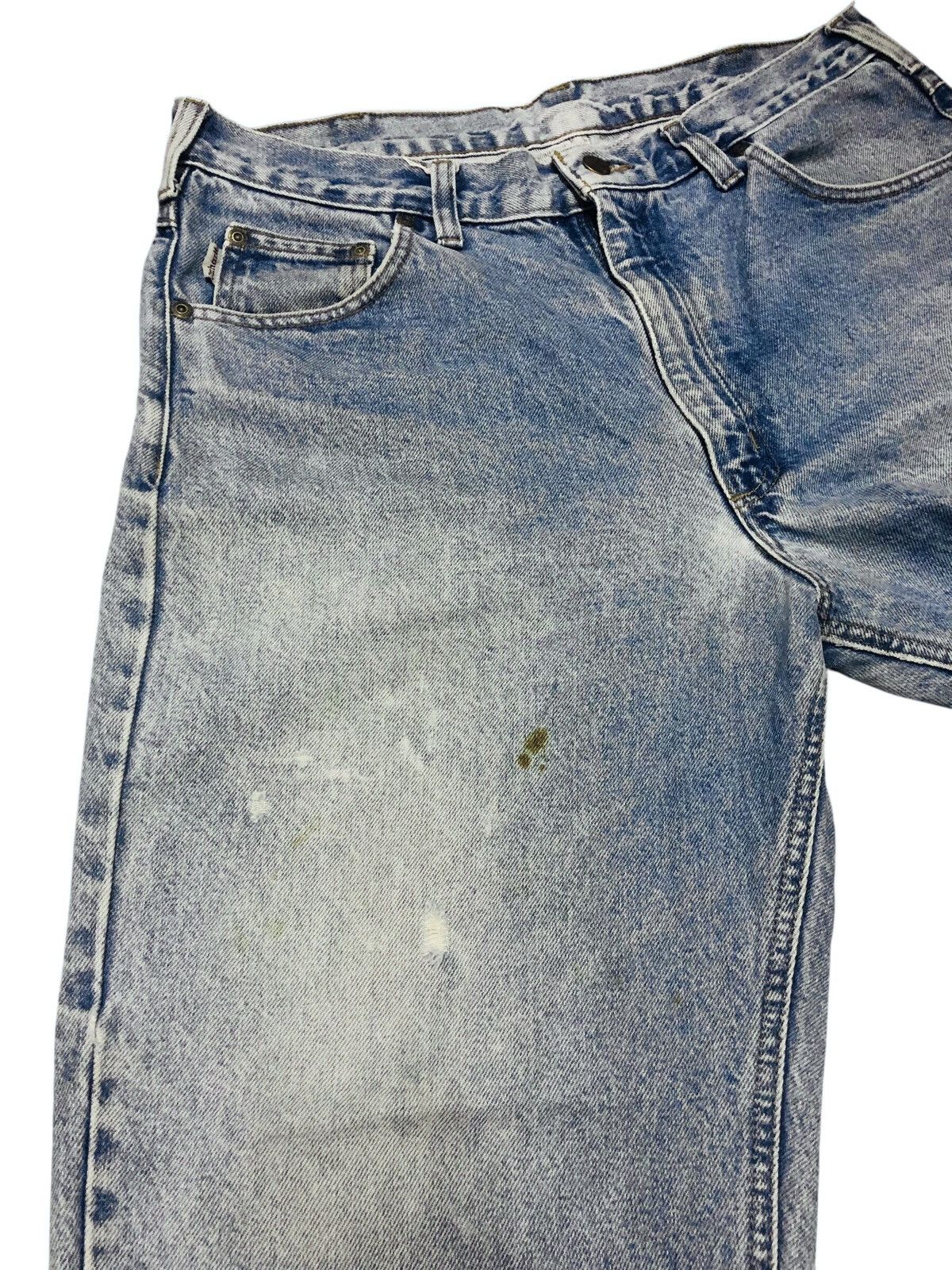 Carhartt × Vintage Vintage distressed carhatt baggy jeans Size US 34 / EU 50 - 3 Thumbnail