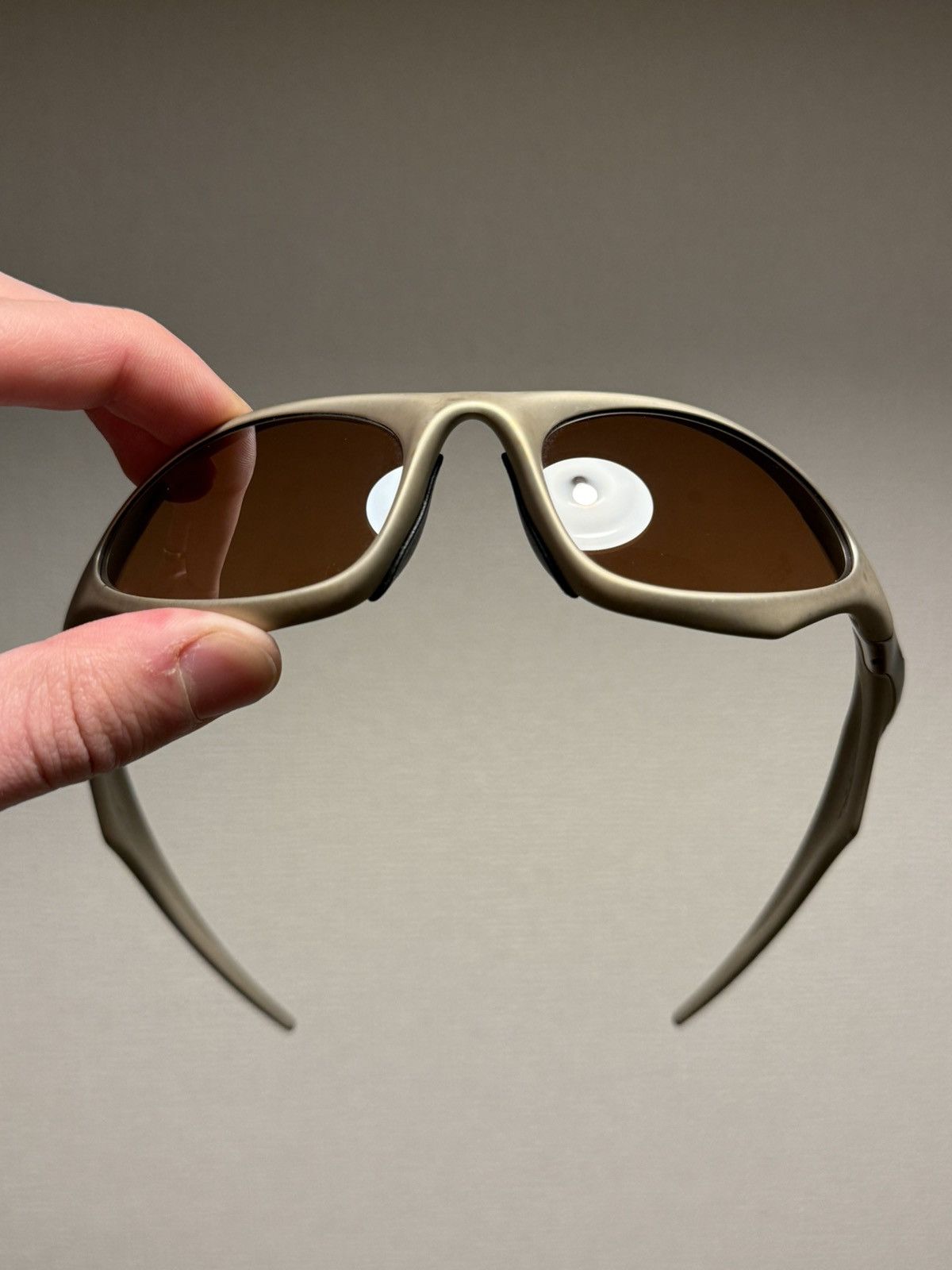 Oakley OAKLEY SCAR PLATINUM SUNGLASSES Size ONE SIZE - 6 Thumbnail