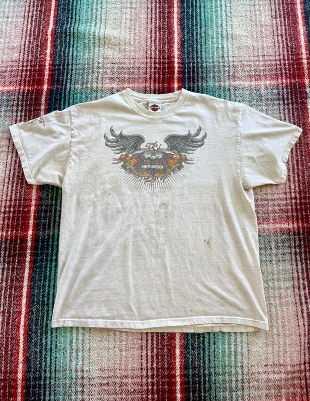 Harley Davidson 90s Harley Davidson Tampa Florida Tee XL Size US XL / EU 56 / 4 - 1 Thumbnail