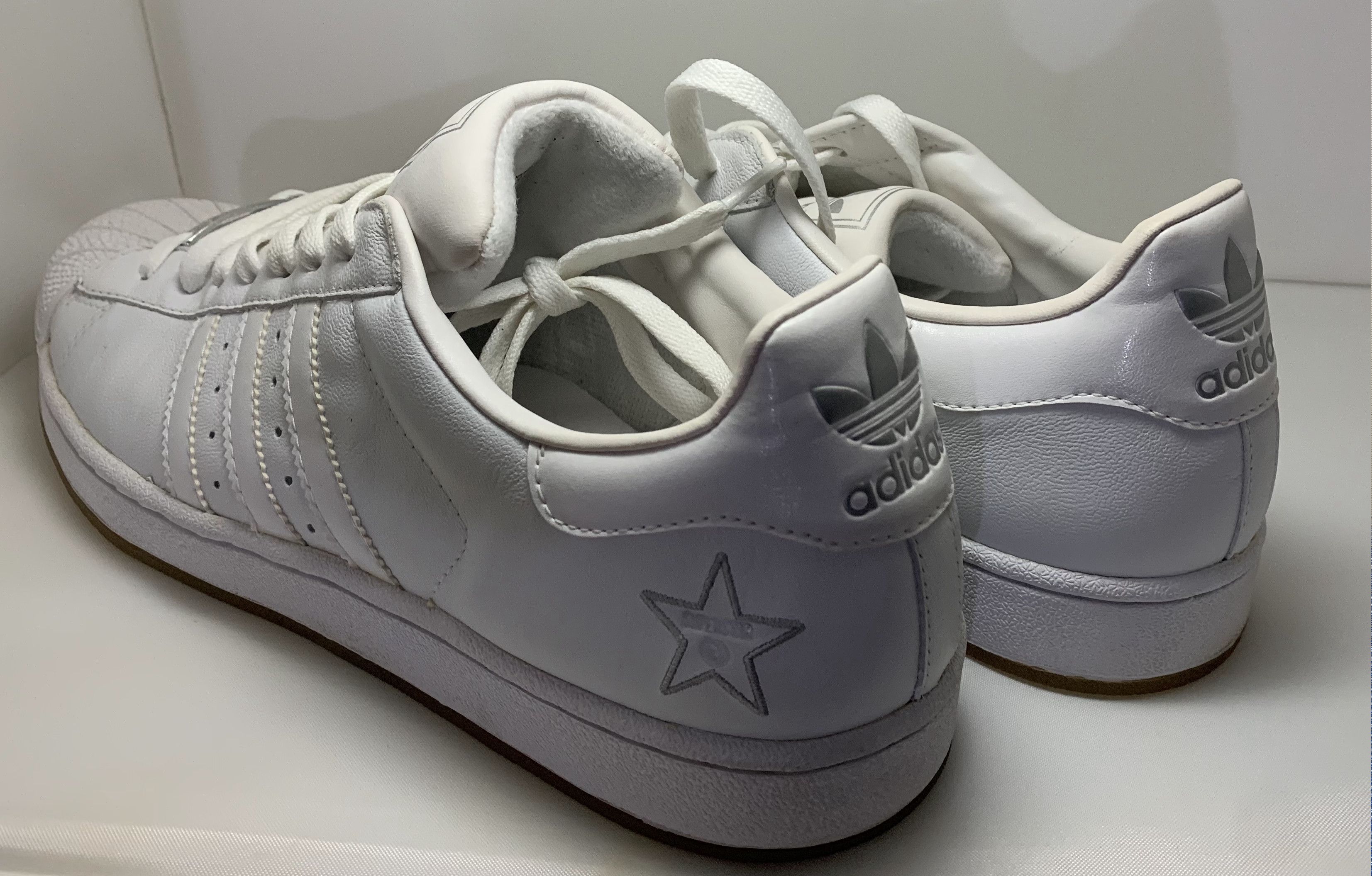Adidas VINTAGE Adidas Superstar II 659753 Mens Size 13 White/Sliver Size US 13 / EU 46 - 8 Thumbnail