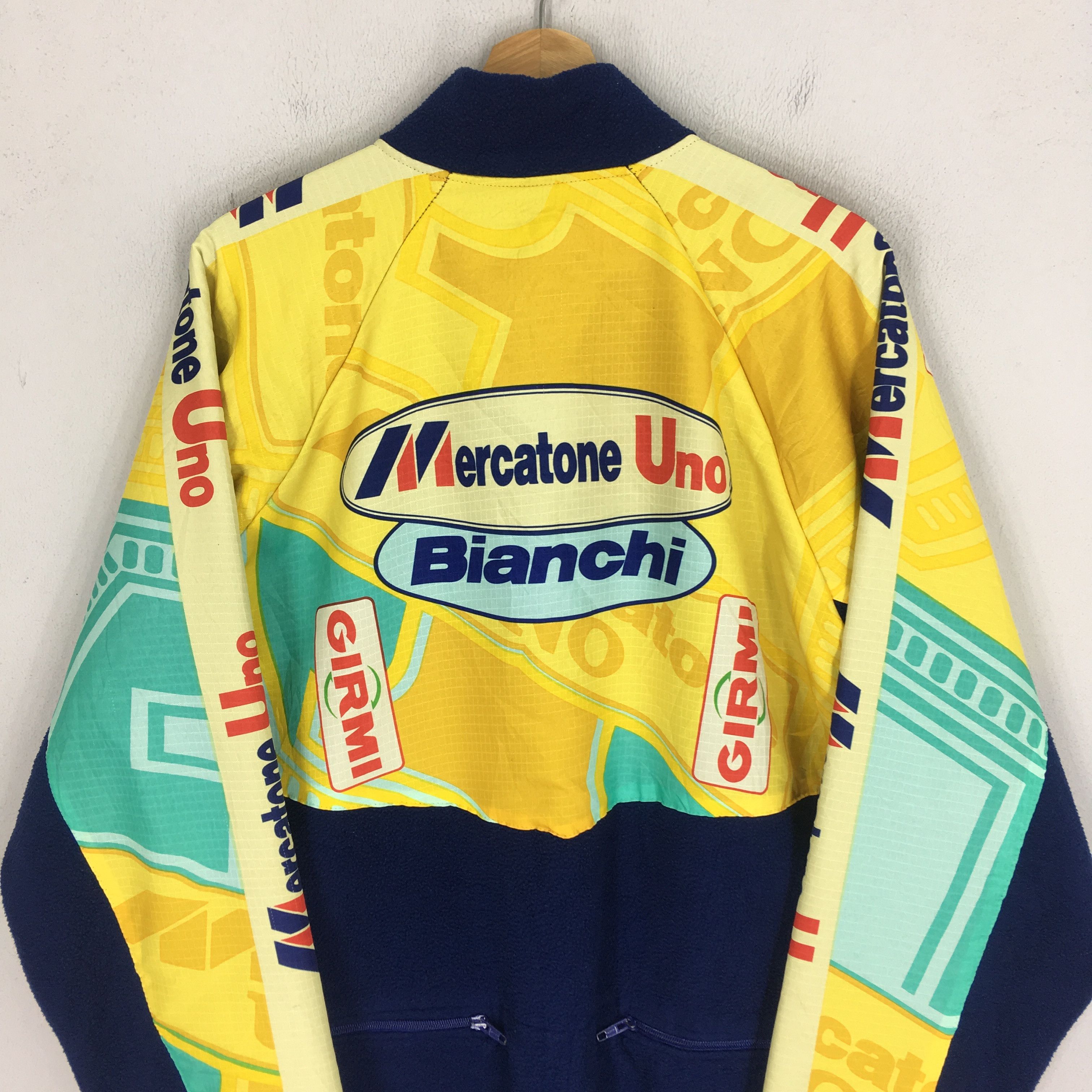 Bicycle Vintage 90s SMS Santini Cycling Sport Big Logo Jacket Size US XL / EU 56 / 4 - 7 Thumbnail