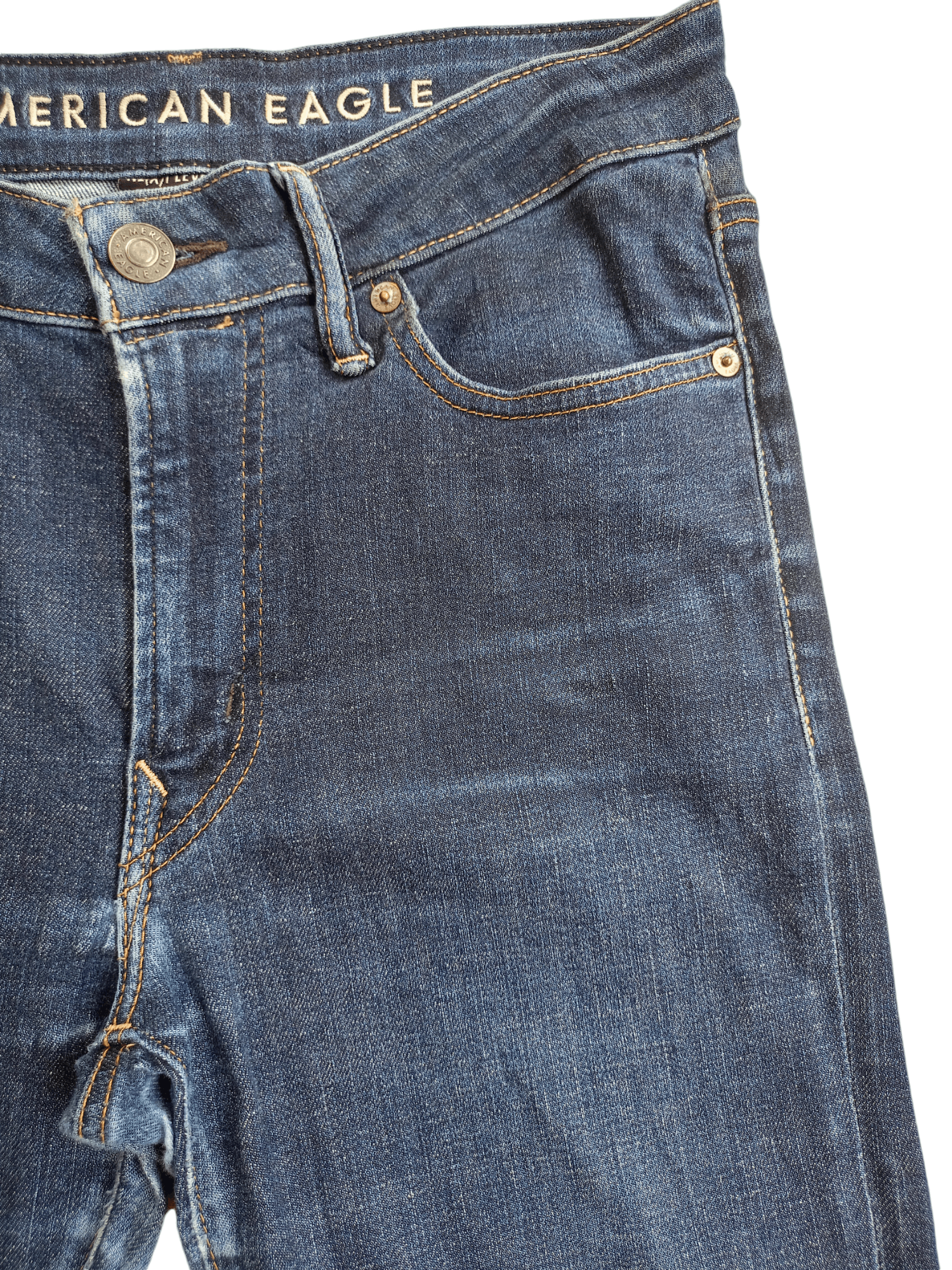 American Eagle Outfitters × Vintage AMERICAN EAGLE Slim Fit Streetwear Vintage Denim Size US 30 / EU 46 - 3 Thumbnail