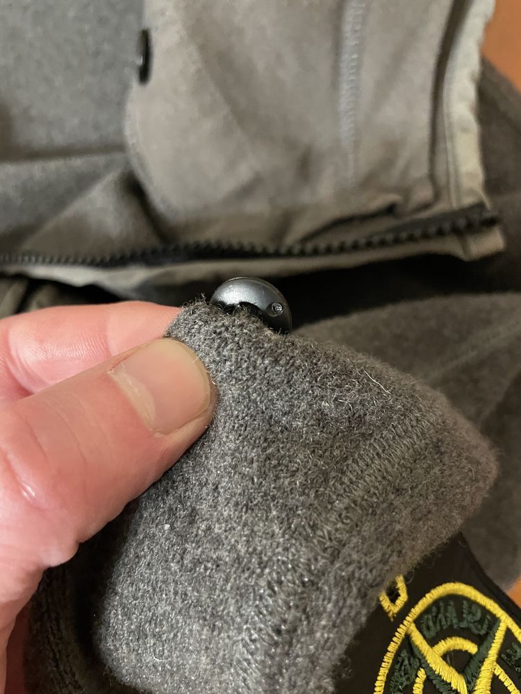 Stone Island Vintage Stone Island Wool Hoodie Size US S / EU 44-46 / 1 - 8 Thumbnail
