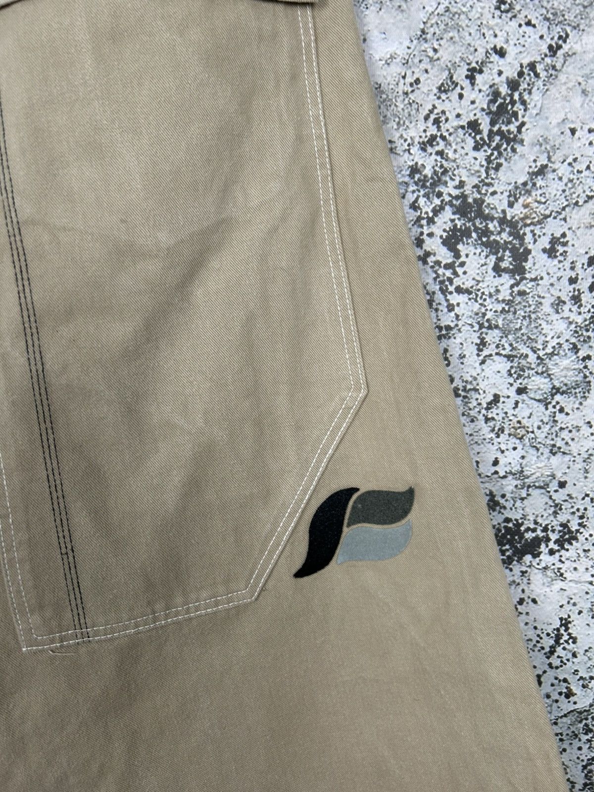 Vintage Vintage Kik Wear Super Wide Leg Baggy Pants Rate 90s Rap Size US 28 / EU 44 - 7 Thumbnail