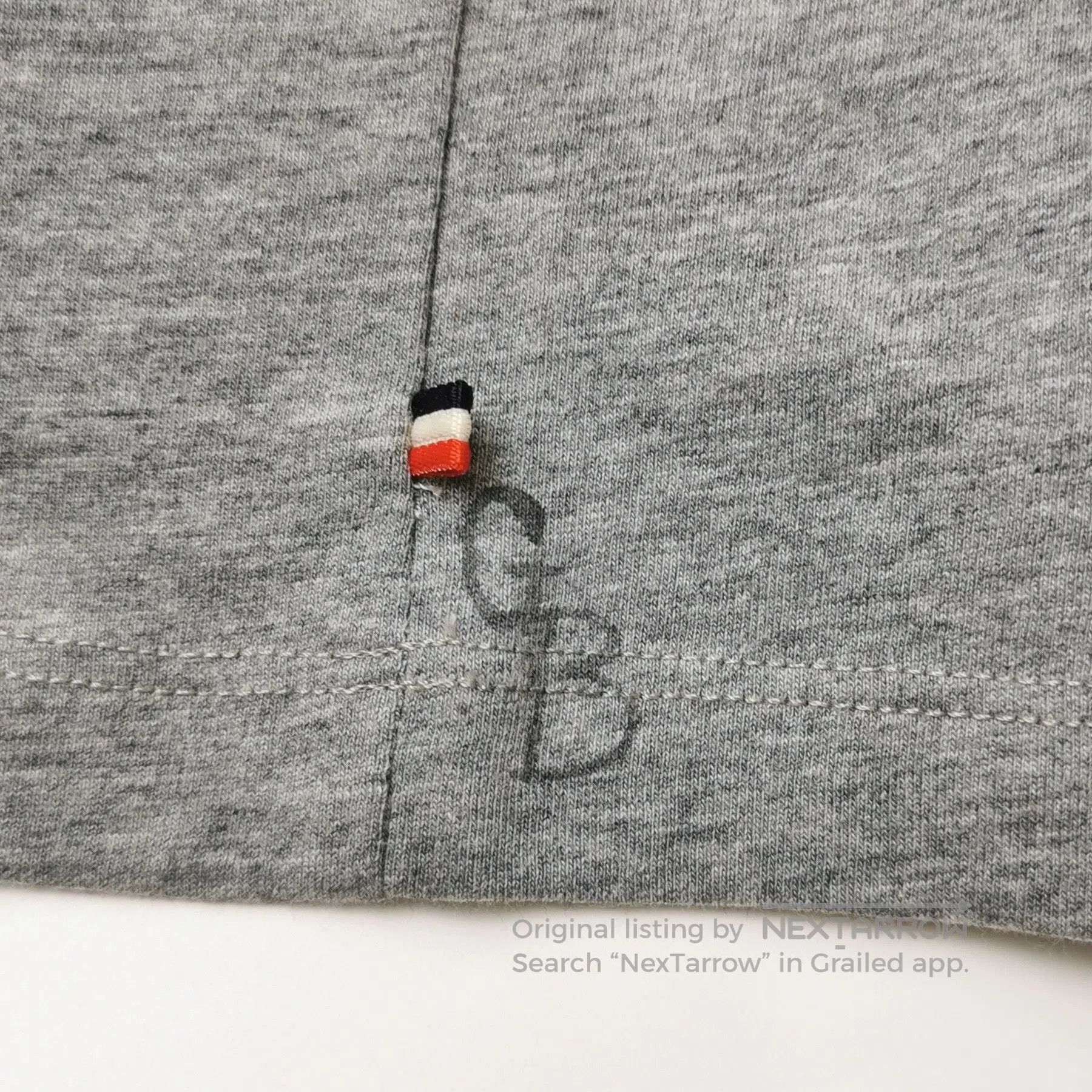 Moncler Moncler Gray Graphic Print Crew Neck T. Size US XXL / EU 58 / 5 - 1 Thumbnail