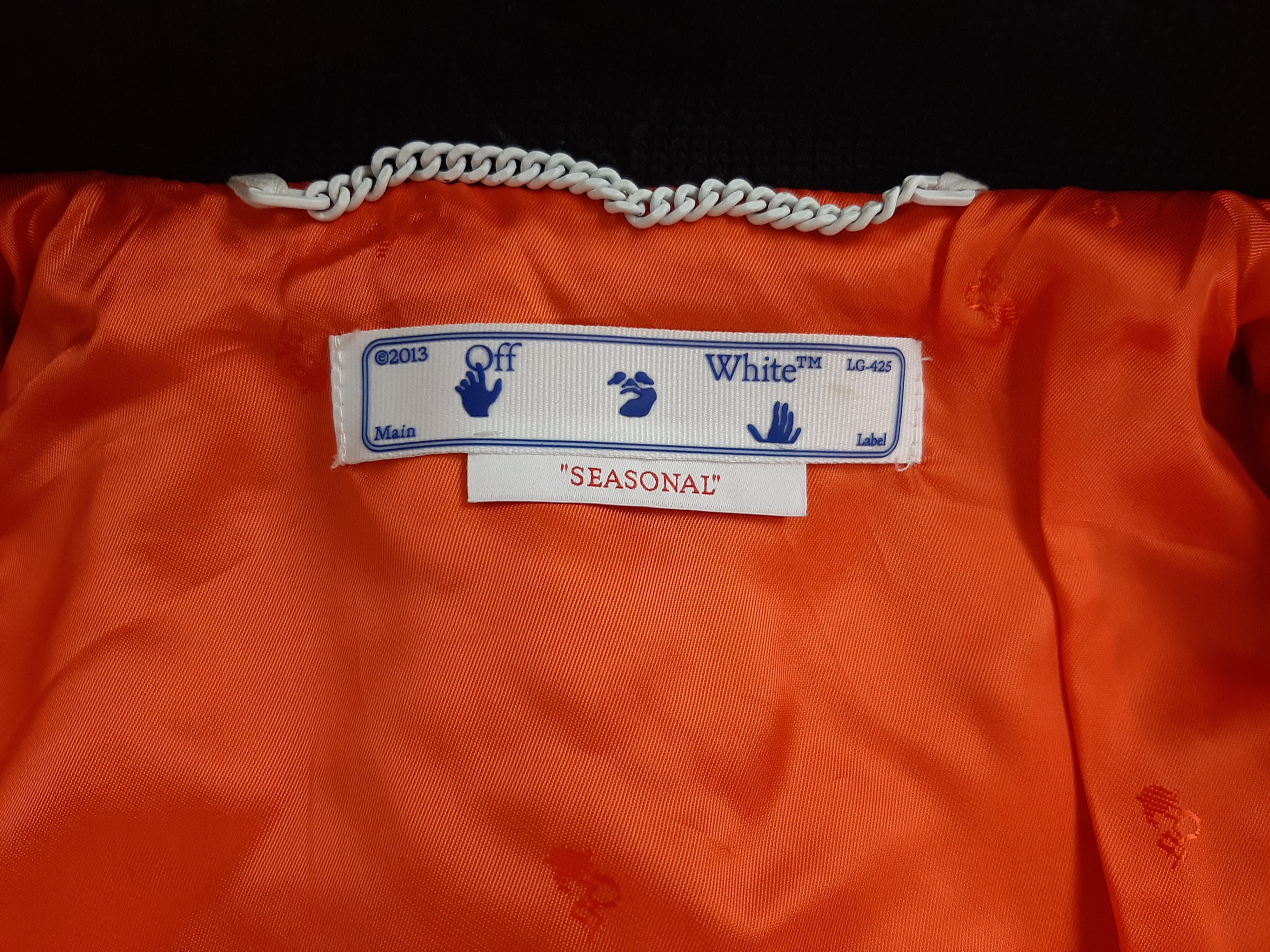 Off-White Off-White Patchwork Varsity Jacket Size M Seen on Ludacris Size US M / EU 48-50 / 2 - 10 Thumbnail