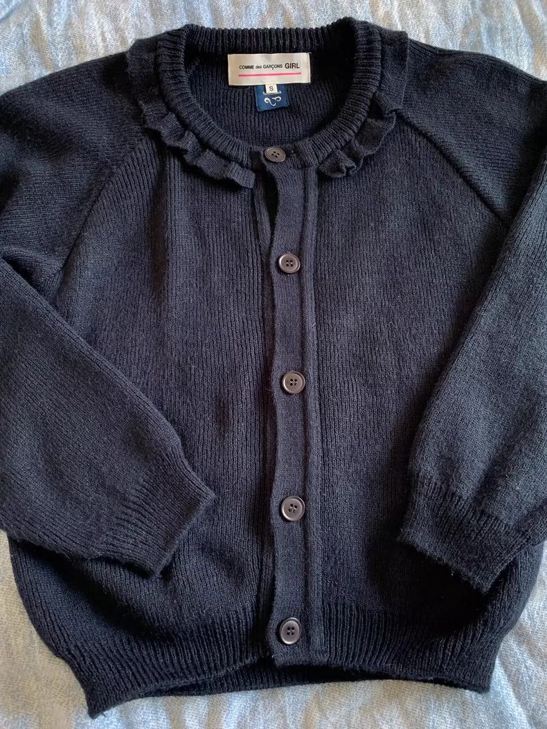 Comme Des Garcons Lace Wool Jacket Knitwear