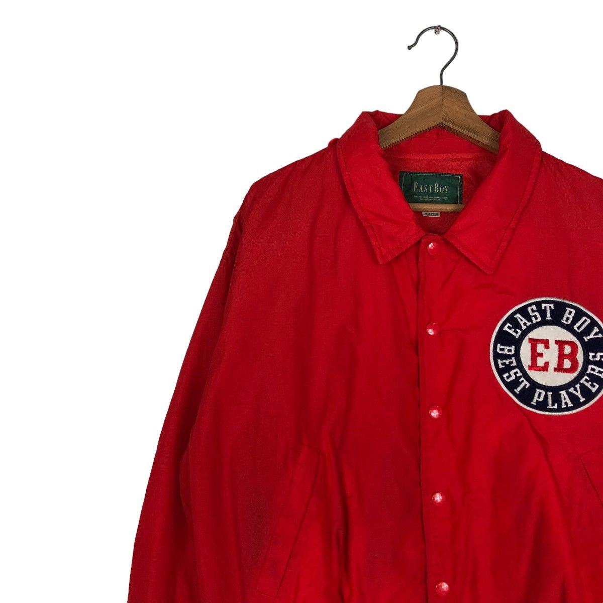 Japanese Brand 📌VINTAGE BOMBER JACKET EAST BOY EMBROIDERY BIG LOGO Size US M / EU 48-50 / 2 - 8 Thumbnail