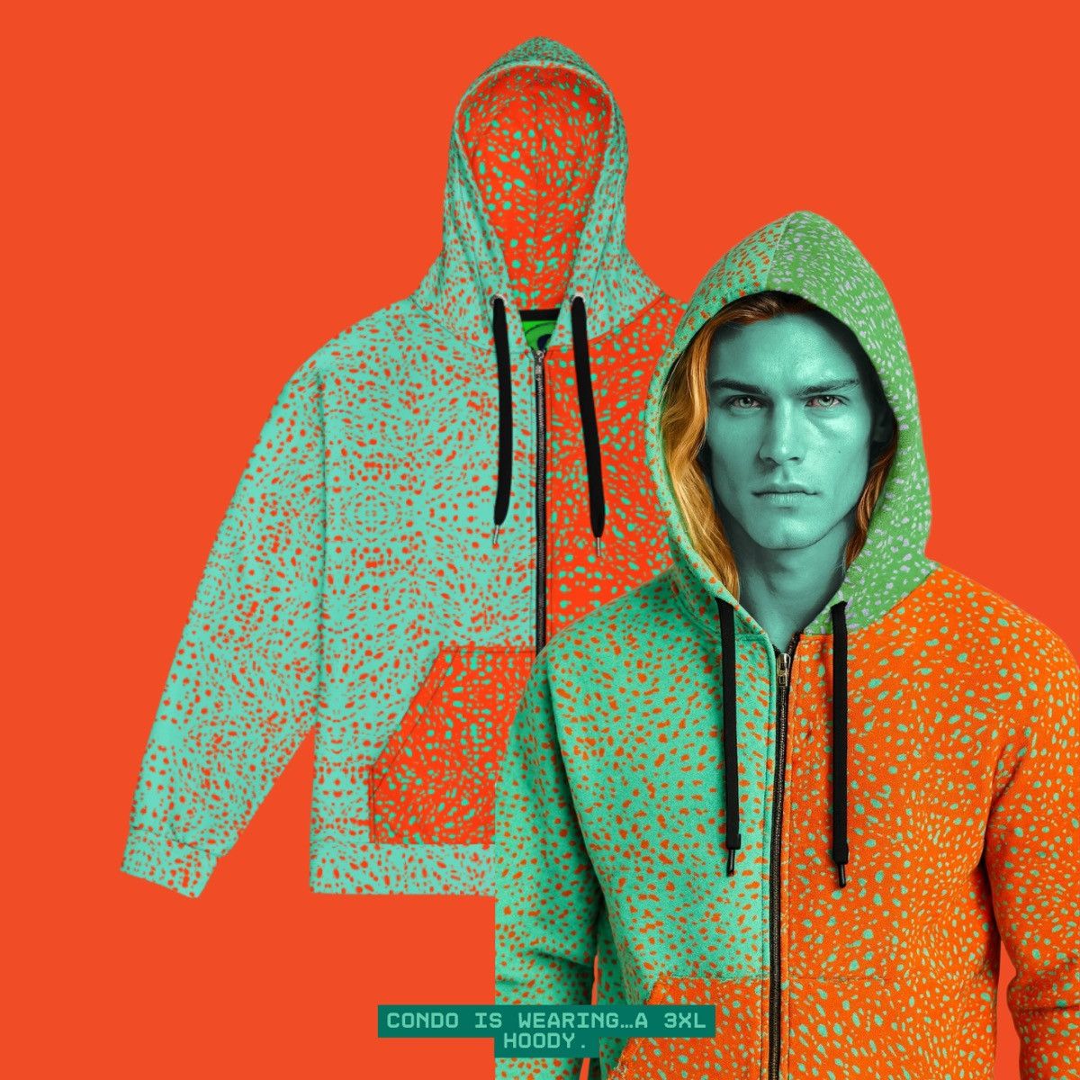 Other ‘I Have Measels’ Hoody Size US XL / EU 56 / 4 - 1 Thumbnail