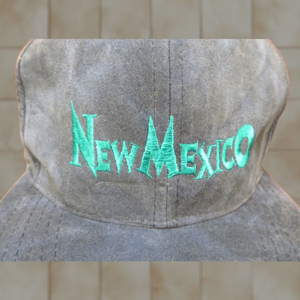 Altea VTG HaT New Mexico Trucker Cap Hat Adjustable Snapback Teal Multi-Color USA Baseball Advertising 90s? (If unknown decade, omit) Mens Womens Boys Girls Size ONE SIZE - 1 Thumbnail