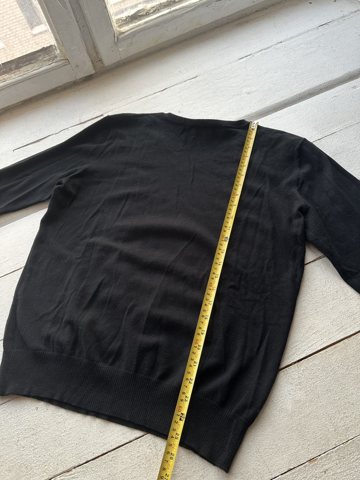 Diesel 🚨Vintage AVANT-GARDE Diesel SWEATER D metal logo Y2K gothic Size US XL / EU 56 / 4 - 16 Thumbnail