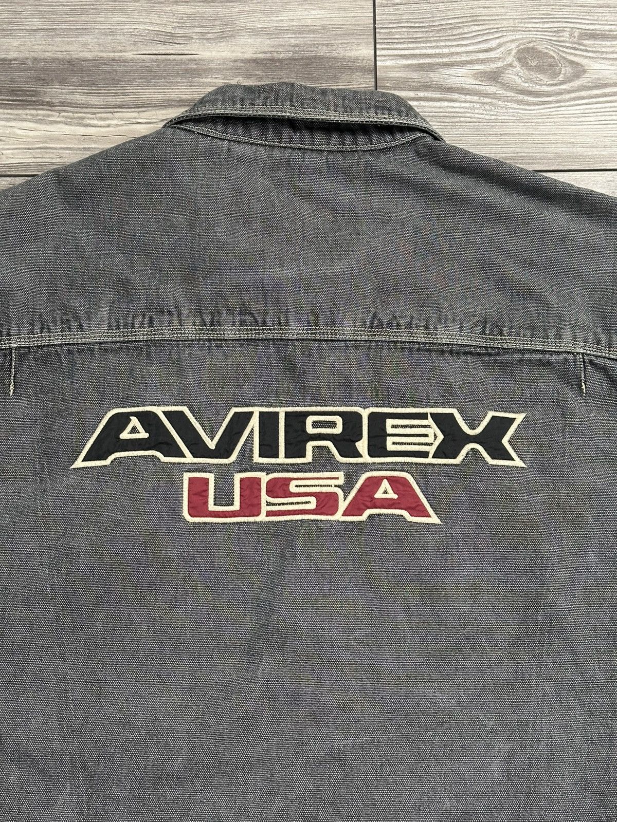 Avirex × Vintage Vintage Avirex Denim Jacket Size US XXL / EU 58 / 5 - 4 Thumbnail