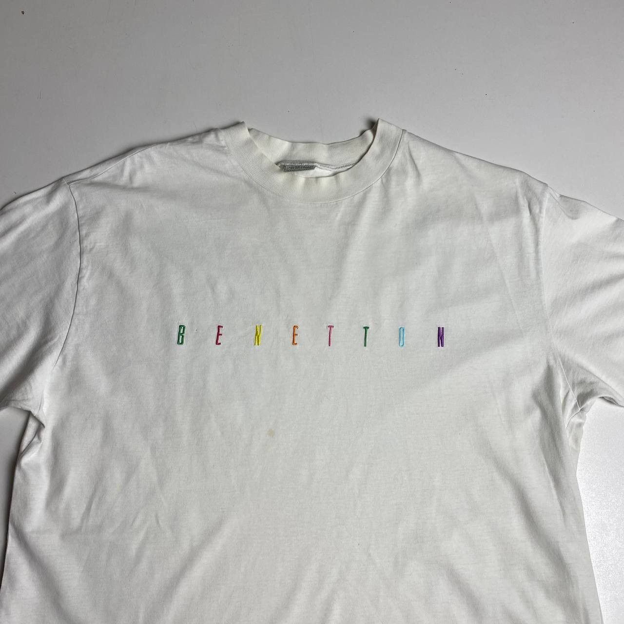 Benetton Benetton T-shirt Size:L Size US L / EU 52-54 / 3 - 3 Thumbnail