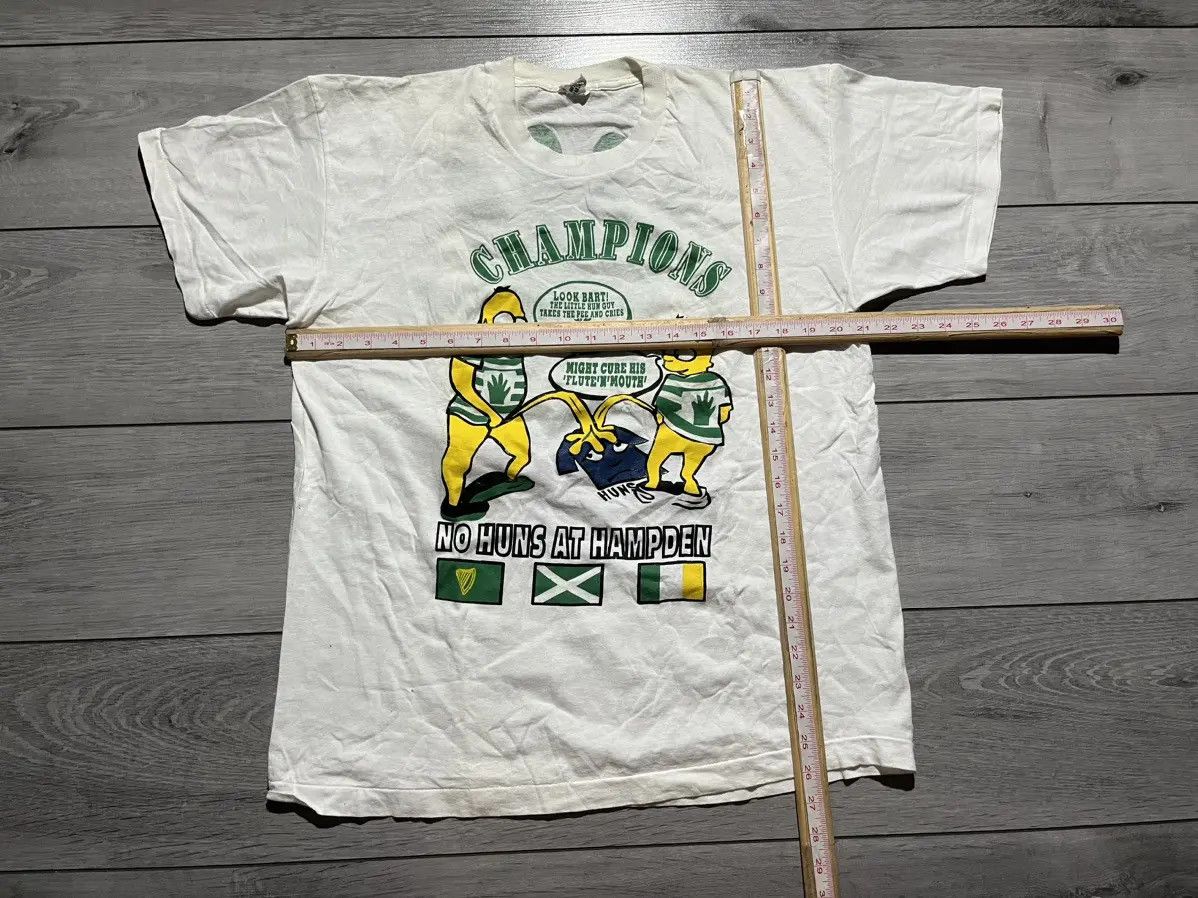 The Simpsons The Simpson Tshirt humor soccer fans size XLarge Size US XL / EU 56 / 4 - 5 Thumbnail