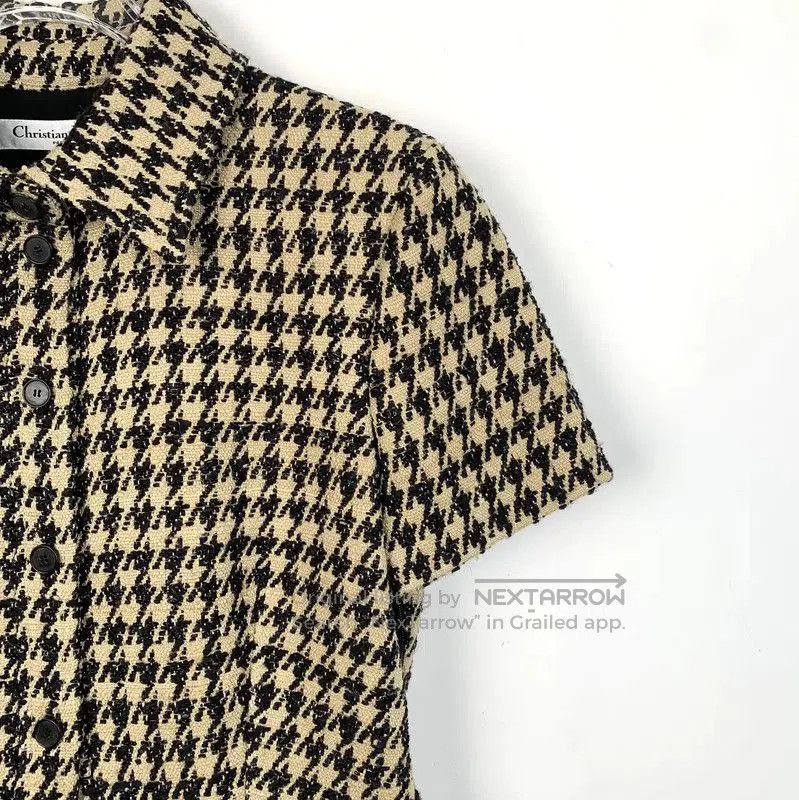 Dior Dior Short Sleeve Yellow Dress for Women . Size S / US 4 / IT 40 - 3 Thumbnail