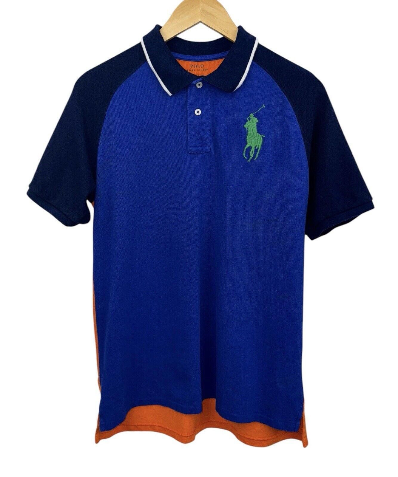 Polo Ralph Lauren Vintage Polo Ralph Lauren 2011 Tri Tone Polo Shirt Kids XL Size US XXS / EU 40 - 1 Thumbnail