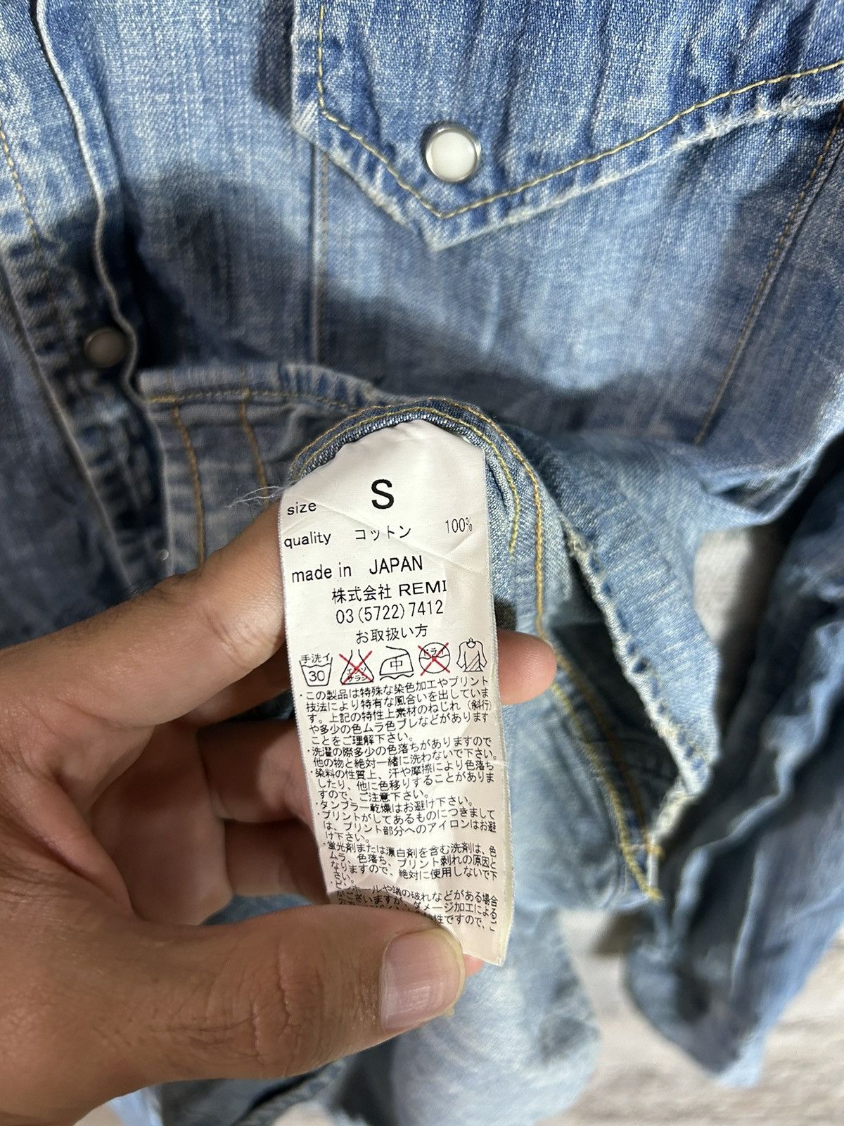 Japanese Brand × Tornado Mart × Vintage Undefined Japan Western Shirt Ifsixwasnine style Size US S / EU 44-46 / 1 - 6 Thumbnail