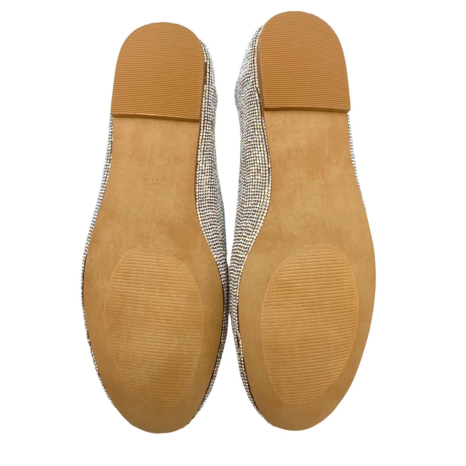 Other ARULA Women's WIDE WIDTH Rhinestone Ballet Flats | 11W | NIB Size US 11 / IT 41 - 7 Thumbnail