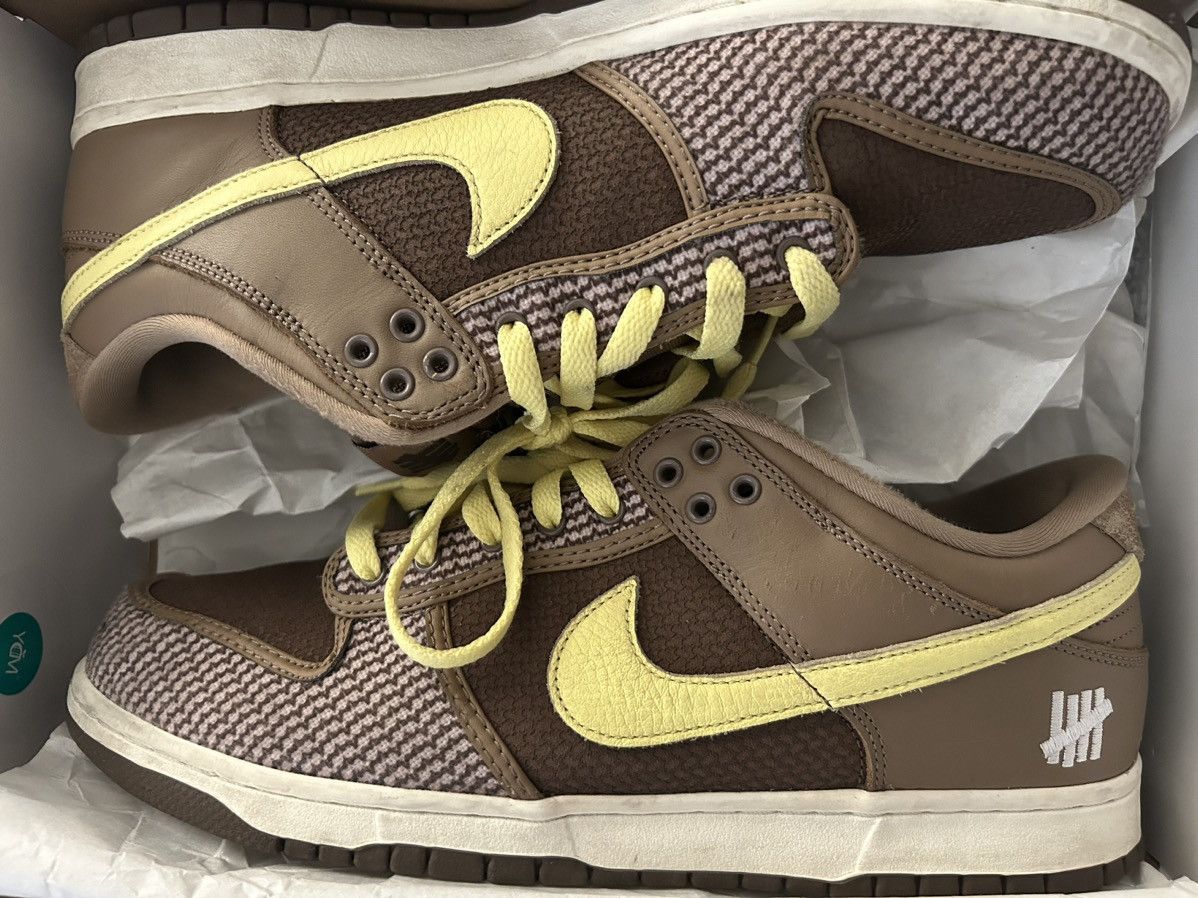 Nike Nike Dunk Low X Undefeated “Canteen” Size US 11 / EU 44 - 1 Thumbnail