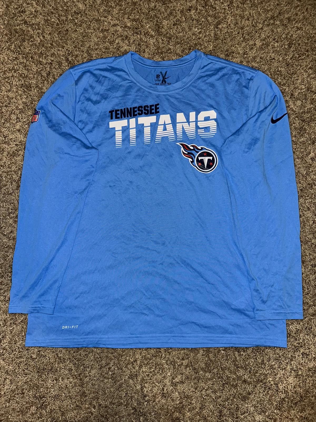 Nike Nike Mens Tennessee Titans Sideline Line of Scrimmage Lgnd Performance T-Shirt Size US XXL / EU 58 / 5 - 1 Thumbnail