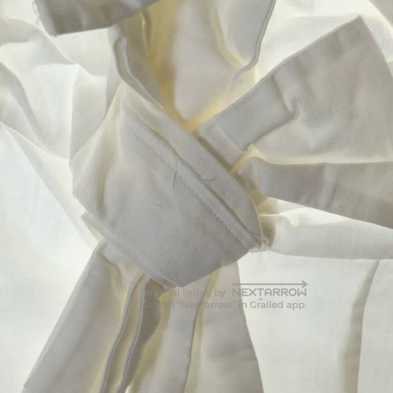 Comme des Garcons Comme Des Garcons White Retro Bow Vest Size XS / US 0-2 / IT 36-38 - 5 Thumbnail
